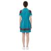 Adult Halloween Nurse Costume Set Includes Dress Apron and Cap Suitable for Role Play and Themed Events Party Outfit