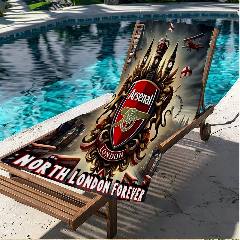 Football team.C Print Beach Towel, Versatile Lightweight Absorbent Beach Towel for Pool Surf Yoga Bathroom, Perfect Birthday Holiday Gift