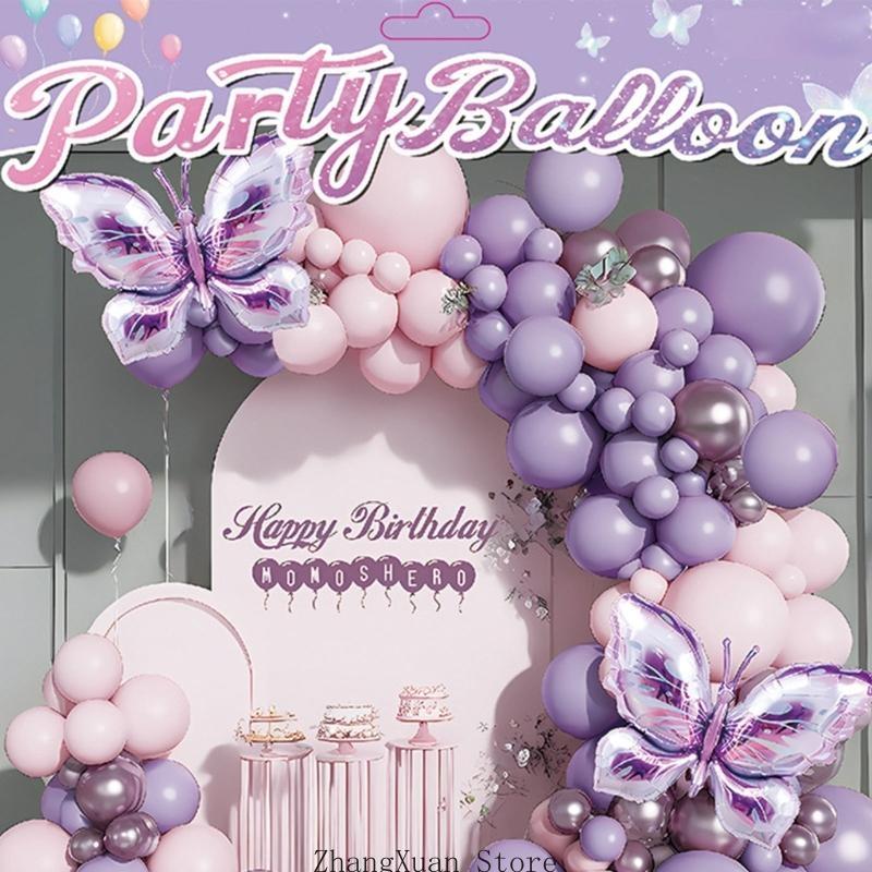 

Latex Balloon Garlands Set Colorful Balloon Arch Set Suitable for Weddings Birthdays and Celebration with Easy Setup