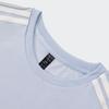 Adidas W Cf Baby T Logo Print Pattern Three Stripes Quick-Dry Sports Short Sleeve T-Shirt Women Tops Light-Blue JV9931