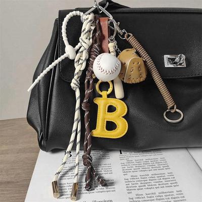 Trendy Colorful Baseball Bag Pendant Versatile Use Accessory for Backpacks Handbags Daily Decoration Pendant