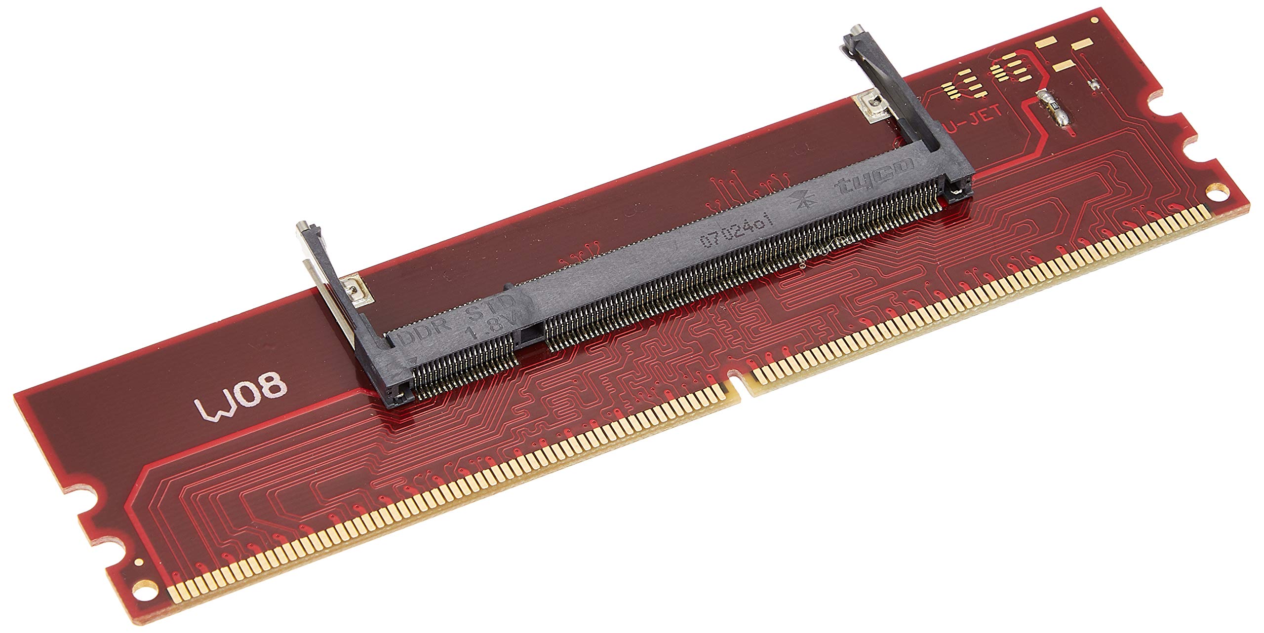 

Conversion Master SODIMM conversion adapter for notebook PC DIMM DDR2 DDR2-SO чорний