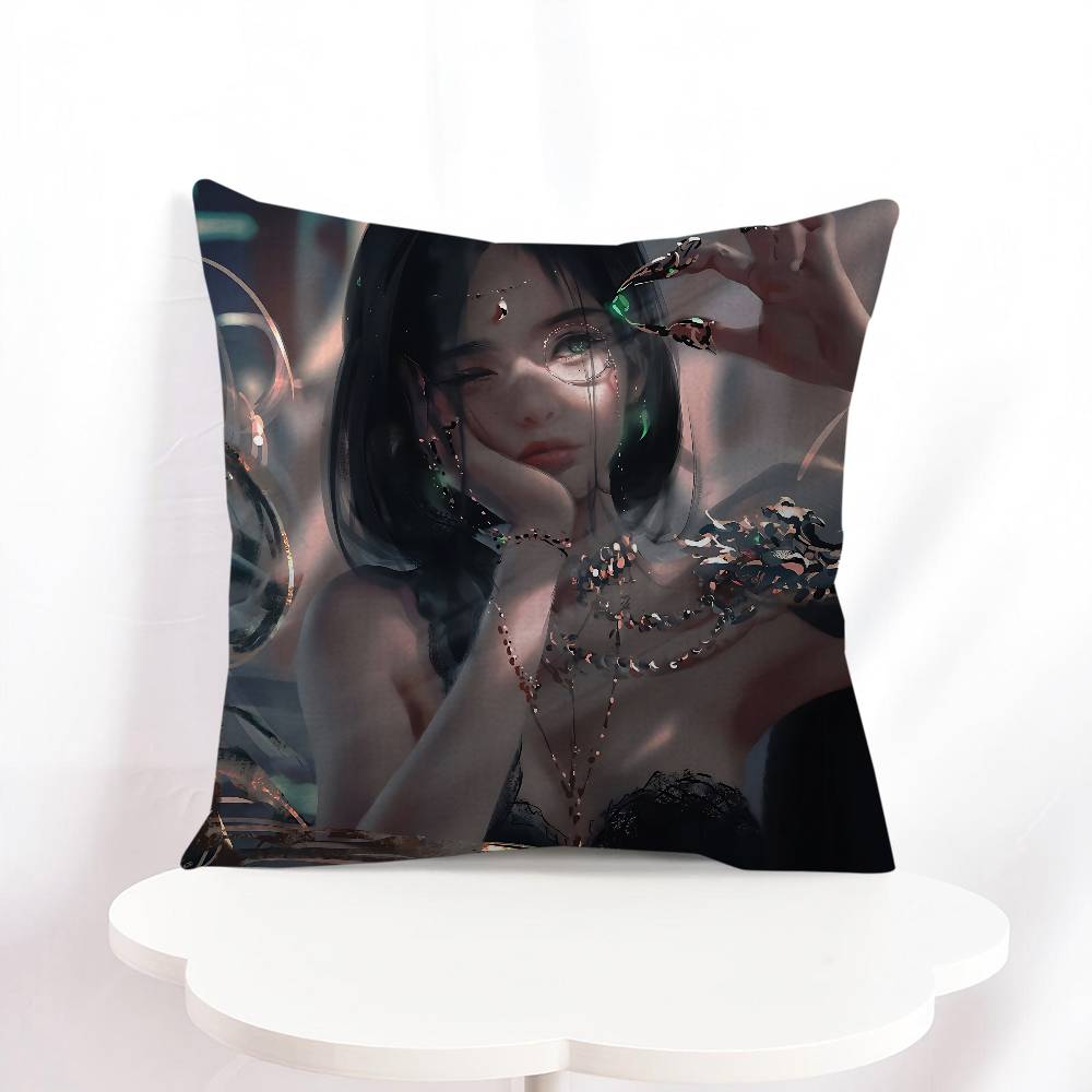 Ghostblade Cartoon Pillow Gift Home Office Decoration Bedroom Sofa Car Cushion Cover Case 45x45