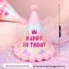 Creative Cartoon Pompom Birthday Hat for Selfies - For Adults & Babies