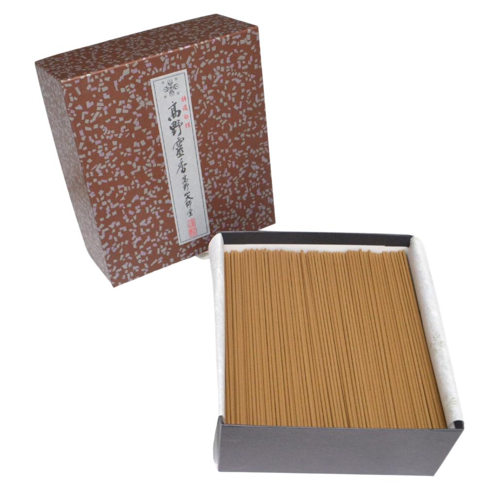 Koyasan Daishido Incense Sticks from Mount Koya, Specially Selected Sandalwood, Koya Reiki Incense, 5 Sun (13cm) (450g, approximately 1120 sticks)