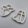 Pack of 2 Biscuit Molds Small Cookie Molds Devil Shape Small Biscuit Cutter Cookie Tool Present for Baking Enthusiasts