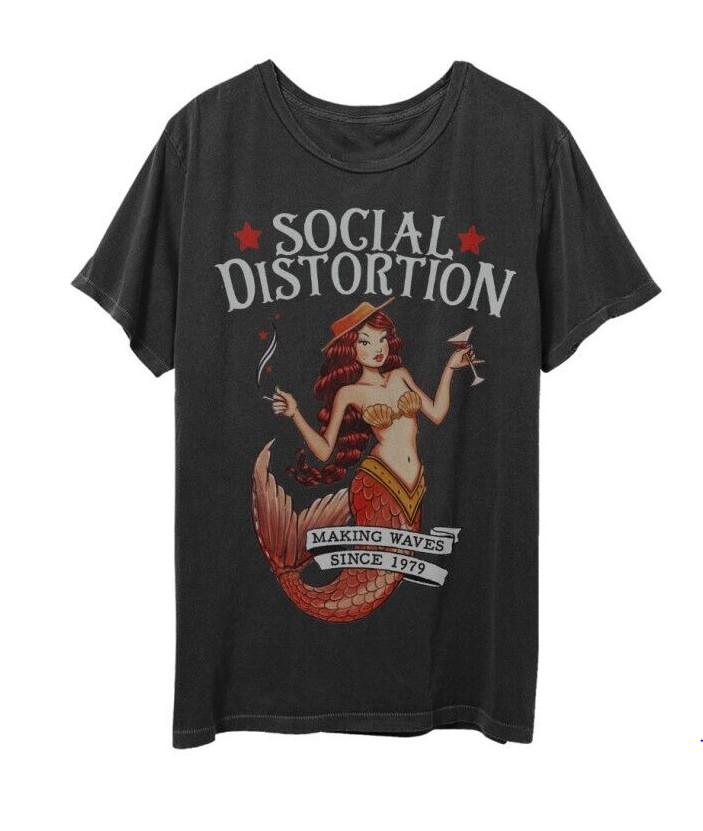 

Social Distortion Making Waves T-Shirt Size S-5XL Unisex T-Shirt XL