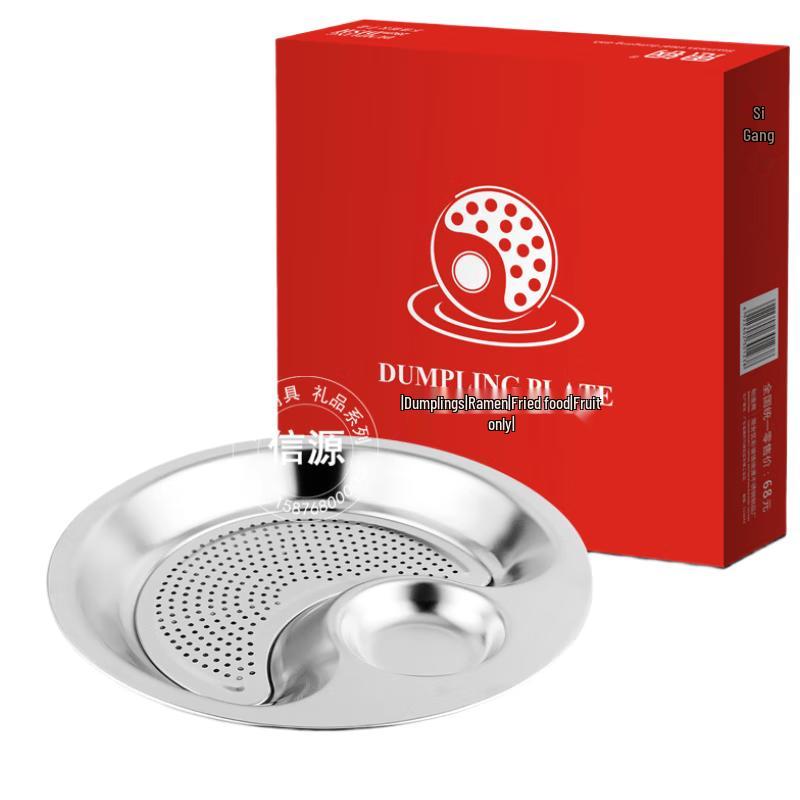 Nerezový talíř na knedlíky a napařování