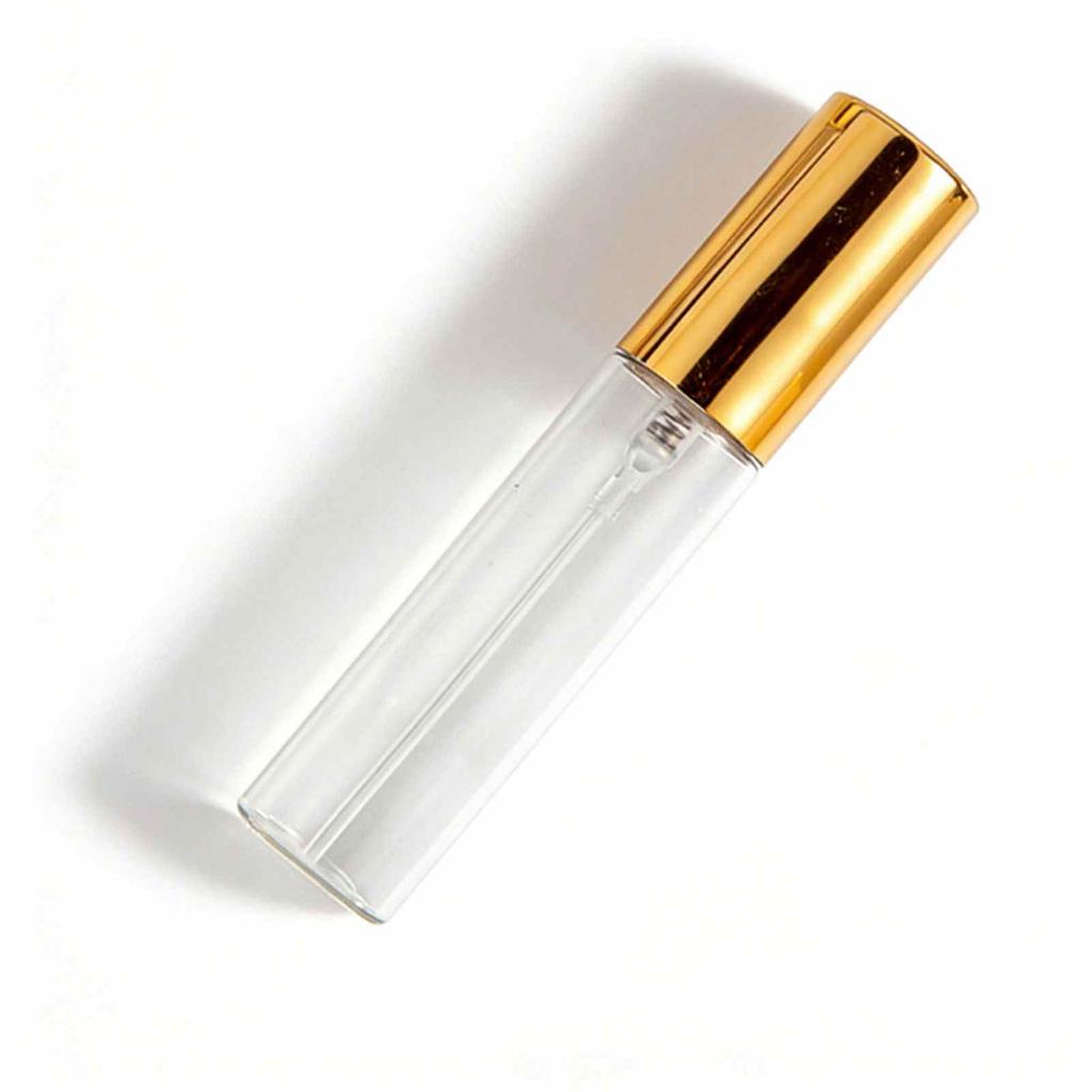 50 PZ 10ml Flacone Spray Profumo Ricaricabile Vuoto Dispenser Profumo in Vetro Portatile per Viaggiare Uscire Oro