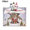 Festive Gnome Halloween Advent Calendar Paper Puzzle Box Ideal For Creative Diy Fun