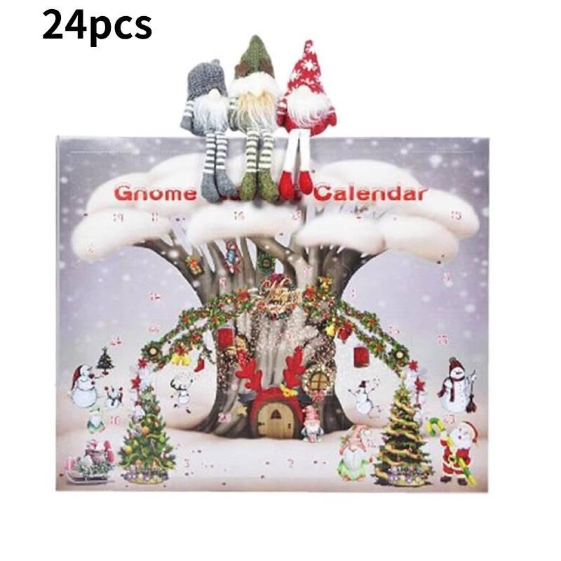 Festive Gnome Halloween Advent Calendar Paper Puzzle Box Ideal For Creative Diy Fun