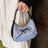 Bow Underarm Bag, Fashionable Handbag, Stylish Single-shoulder Crossbody Bag
