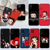 UP10 B-Bettys Art B-Boops Case for Samsung Galaxy M06 M15 M16 M35 M55 M56 A36 A42 A50 A50S A51 A52 A32 A33 A05 A05S A06 A16 A20