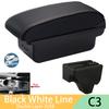 For Peugeot 2008 Armrest For Peugeot 208 Car Armrest Box 2019-2025 Retrofit Parts Interior Details Storage Box Accessories