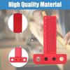 Aluminum Alloy Woodworking Scriber Ruler 100mm Length Precision Line Drawing Ruler  For Woodworking