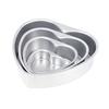 4/6/8/10 Inch Heart Shape Removable Bottom Aluminum Chiffon Cake Mold Non-Stick DIY Mousse Pastry Cake Pan Kitchen Baking Tools