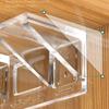 Shelf Support Adhesive Pegs Closet Partition Bracket Cabinet Support Clips Wall Hangers Sticker for Kitchen Bathroom