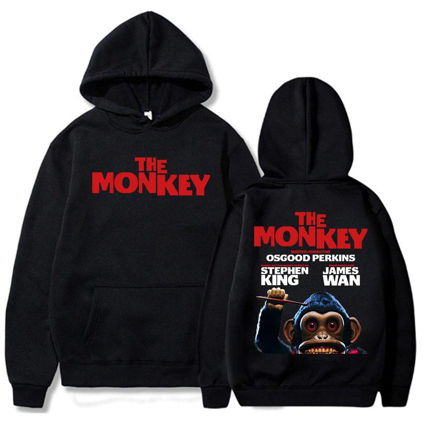 Mikiny s kapucí The Monkey Movie Mikiny s kapucí Dámské Pánské Mikiny Streetwear Dlouhý rukáv Moletom Feminino Sudaderas Oblečení