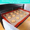 42cm Silicone Baking Mat Non-Stick Reusable Baking Sheet For Oven Food-Grade Silicone Mats For Baking Cookies Macarons Bread