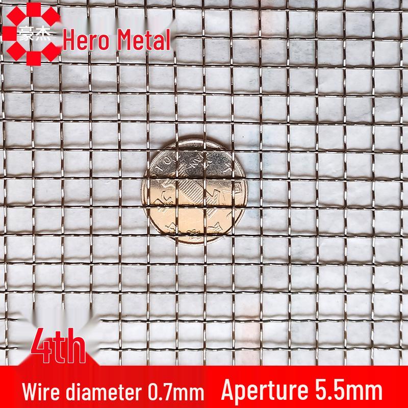 304 Edelstahlgewebe, 6-500 Maschen, Industrielles verdicktes Metalldrahtfilter.