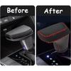 Riloer Gear Shifting Knob Cover, 1 PC Car Shift Knob Gear Handle Stick Protector Cover, Interior Shift Trims Compatible with Hyundai Tucson SE SEL