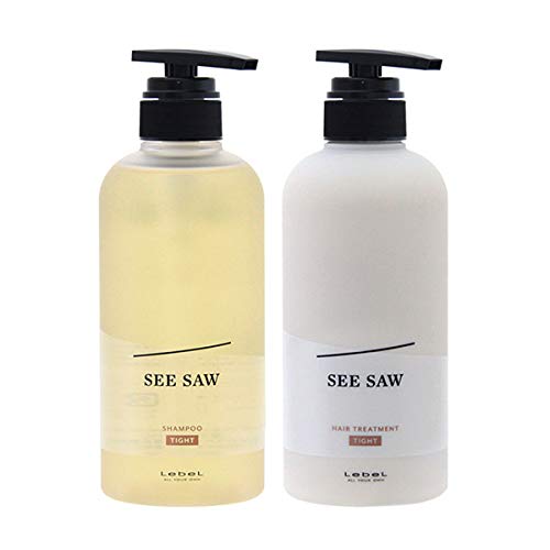 

Lebel SEE/SAW Hair & Scalp Shampoo T x Hair Treatment T 500ml/500g (2-pack)