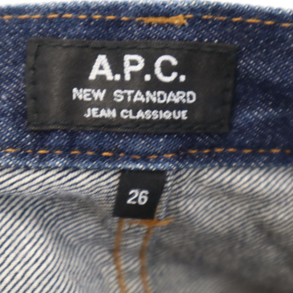 A.P.C. Slim denim pants W26 Indigo jeans Women Used