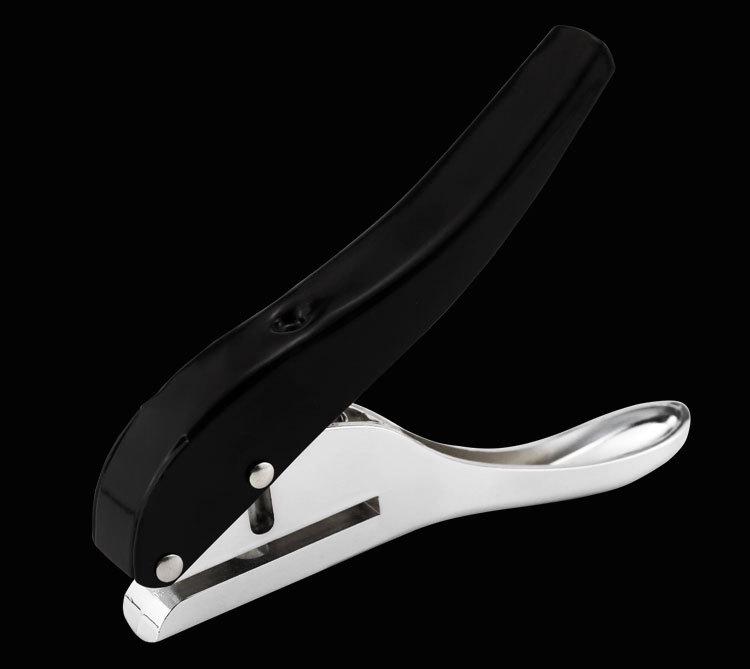 PVC Edge Banding Hole Punch Tool with 8mm Puncher & Guide Screw for Drywall Nail Concealing