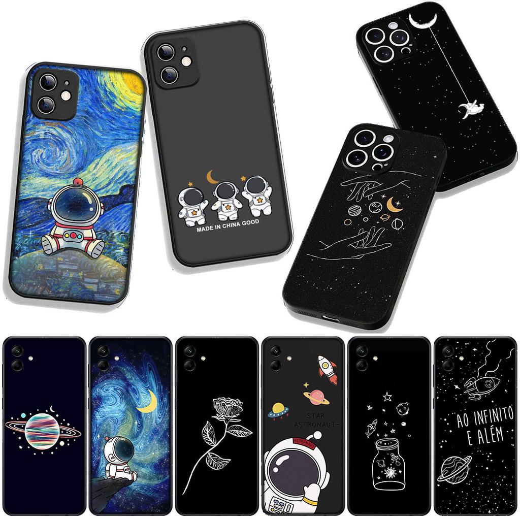 Galaxy Moon Astronaut Stars Universe for Motorola Moto Edge 70 60 Fusion 40 NEO Pro G Stylus G56 G96 G71 G73 G52 G42 G51 Case