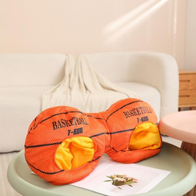 Double Head Basketball Headgear Hat Lovely Photography Props Hat Sport Party and Event Head Accessories for Family Game