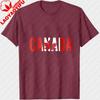 MenS Patriotic Canada Maple Leaf Pattern TShirt Fashion Oversized Oneck Tshirt Men Tops Summer Trending Clothes