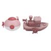 Baby Bath Toy Set Mechanical Bath Water Play Educational Fun Toys Dynamic Interactive Bathtub Shower Toy for Children Preschool