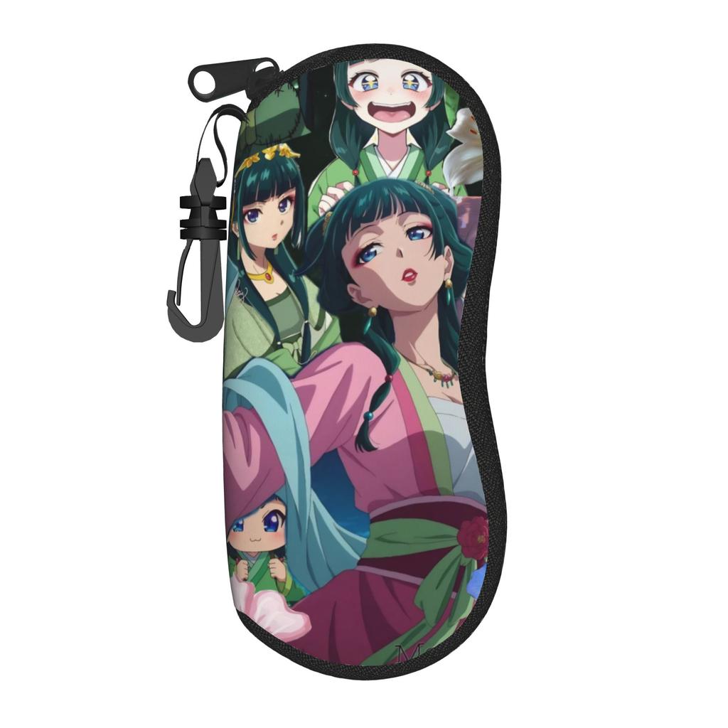 Maomao Anime Glasses Case Men Women Lightweight Accessories Apothecary Diaries Eyeglasses Box Charming Eyewear Container