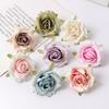 5/10Pcs Rose Artificial Flower Silk Fake Flowers Home Decor Garden Wedding Party Decoration DIY Craft Garland Gift Accessories