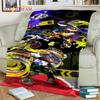 Cartoon PC Gamer 3D Games Splatoon Blanket,Soft Throw Blanket for Home Bedroom Bed Sofa Picnic Travel Office Cover Blanket Kids