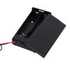 Battery ON/OFF Switch ABS Power Bank Cases Battery Storage Boxes Battery Holder Battery Box 2 Slots