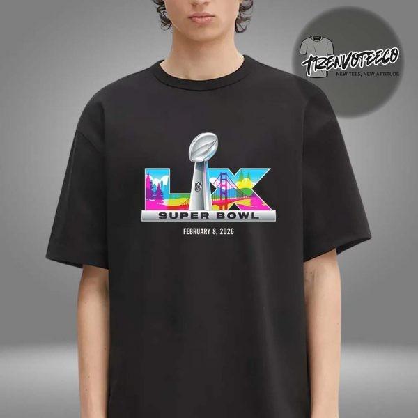 NFL 2026 Super Bowl Logo Unisex TShirt Unisex T-Shirt S