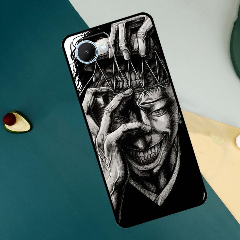 Horror Manga Style For Realme 15 14 10 11 12 13 Pro Plus C65 C67 C71 C63 C61 C55 C51 C53 C75 GT6 GT7 Pro Case