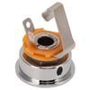 Metal Guitar Output Jack Silver/Golden Guitar Audio Socket Output Jack Plate  For Electric Guitar