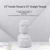 1/4" Female Thread To 1/4" Tube Quick Connect Straight Water Purifier Fitting