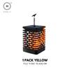 Homlly Outdoor Solar Lantern Lamp (Real Flame mode)