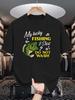 2026 Unisex Short Sleeve T Shirt My Lucky Fishing Funny Bass Fish Graphic Tees Loose Fit Casual Unisexs Top For Angler Street Wear
