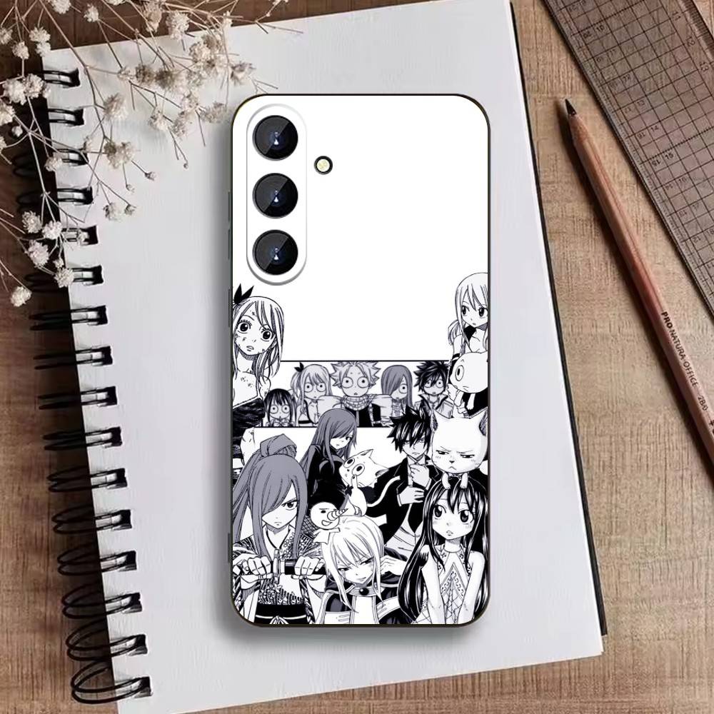 ANIME S-FAIRY TAIL Phone Case For Samsung Galaxy A73,A72,A71,A70,A52,A51 Others Soft Black Cover