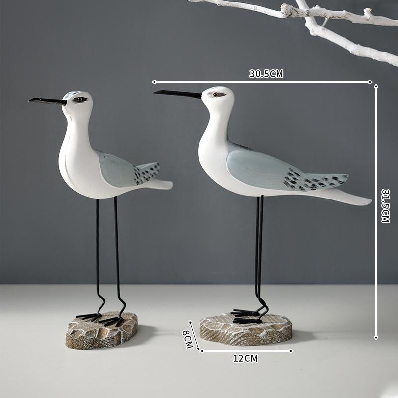 Mediterranean-Style Seagulls And Seabirds, Children's Room, Model Room, TV Cabinet, Home Partition, Decorative Items, Gifts