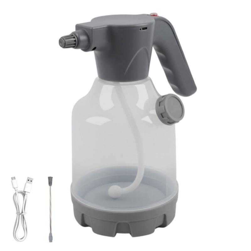 Electric Foam Sprayer with Rechargeable Battery & Adjustable Nozzle Simple Operate for Car Washing & Garden Watering