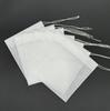 100-Pack Disposable Non-Woven Drawstring Tea Bags - Food Grade Seasoning Filter