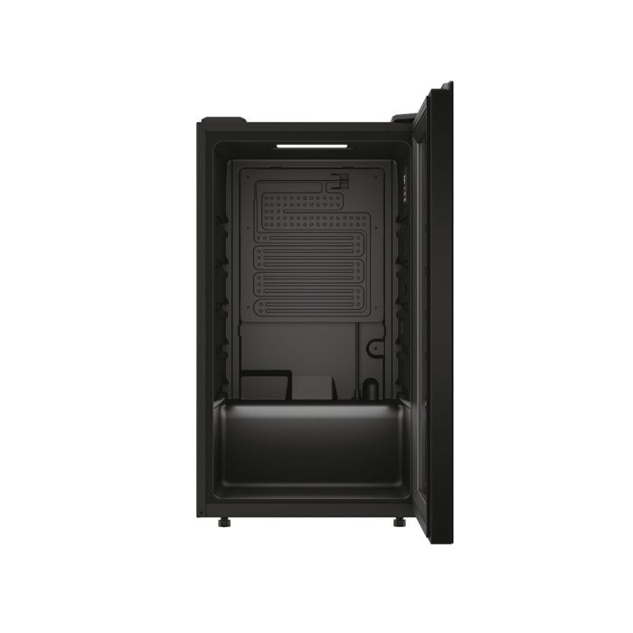 Cave À Vins - HAIER - CWC034 - Noir - Eclairage Intérieur - Pose Libre - Porte Vitrée