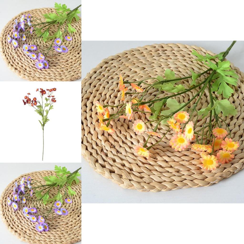 Floral Decor Artificial Chamomile Bouquet For Wedding Home Office And Photography