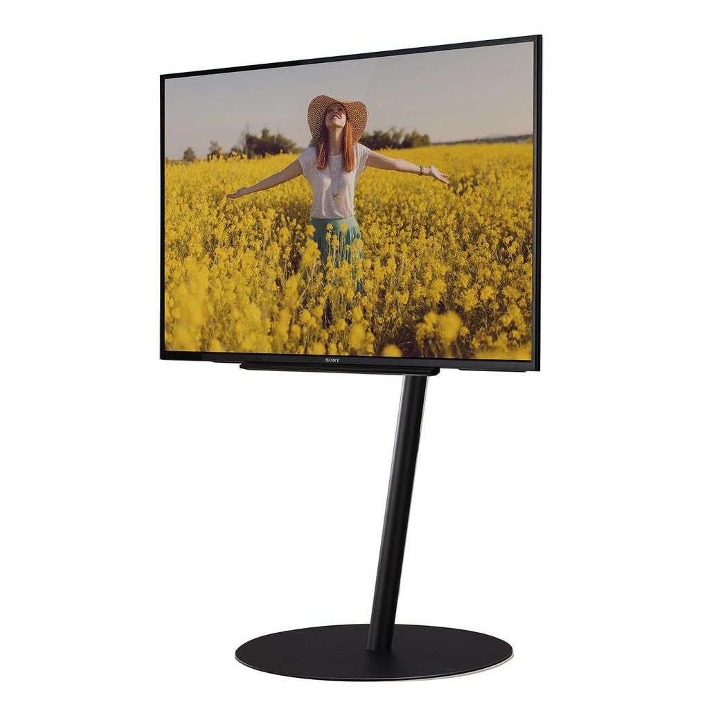 EQUALS TV frittstående TV VEGG A2 FLAT stor kompatibel med til satinsvart stativ, stativ, BASE, type, 45-tommer 80-tommer,