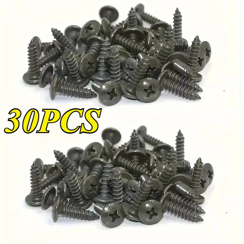 Car Screw Base Bayonet Clip Self-Tapping Screw U-Clip Car Conversion Clip Fender Bumper Protector Clip Screw for Car Motorcycle